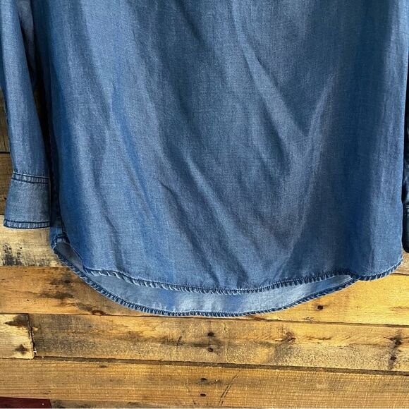 Michael Michael Kors Chambray Top XS - Picture 4 of 13
